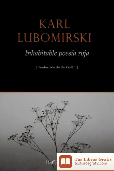 Descargar Inhabitable Poesía Roja