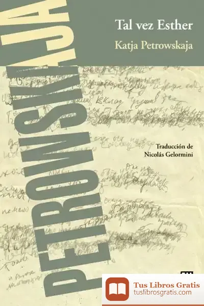 Descargar Tal Vez Esther