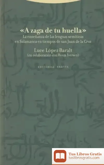 Descargar A Zaga De Tu Huella de Luce López Baralt