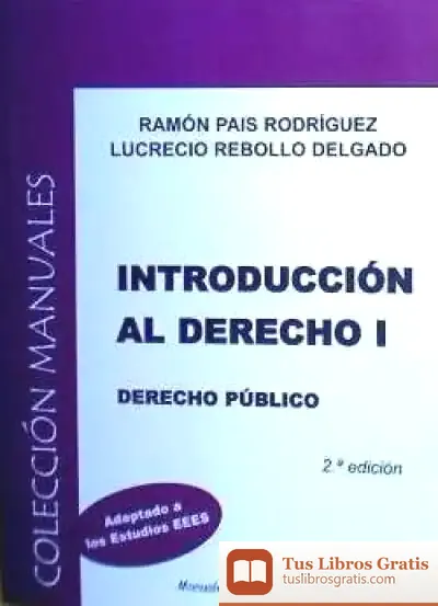 Descargar Introducción Al Derecho. Derecho Público