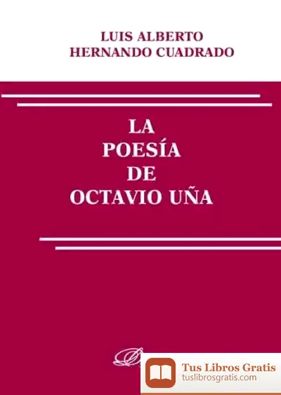 Descargar La Poesía De Octavio Uña