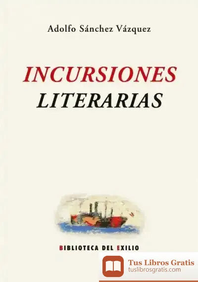 Descargar Incursiones Literarias de Manuel Aznar Soler