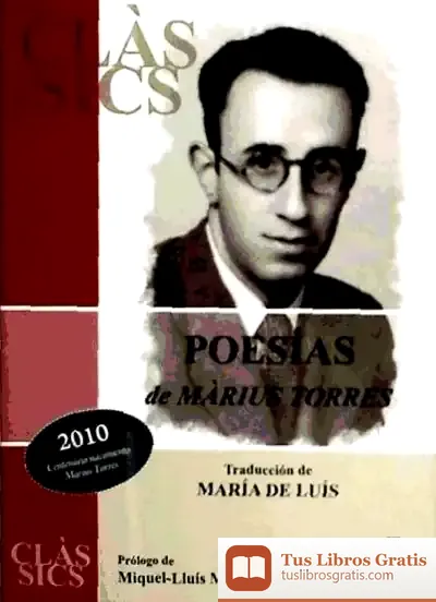 Descargar Poesías De Màrius Torres de Carme Riera