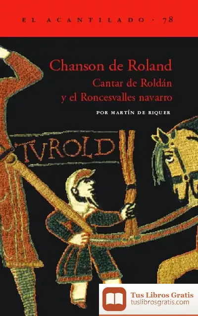 Descargar Chanson De Roland de Martín de Riquer