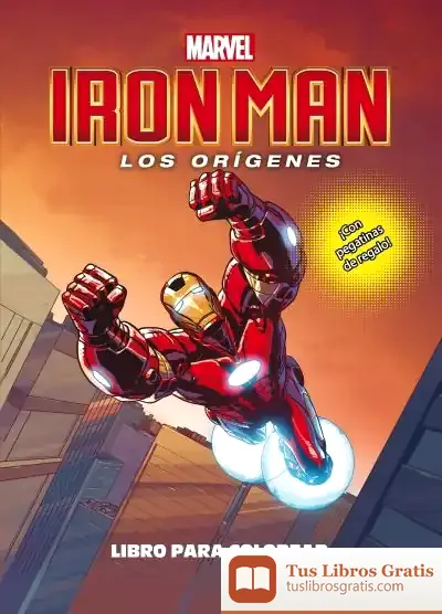 Descargar Iron Man. Los Orígenes. Libro Para Colorear