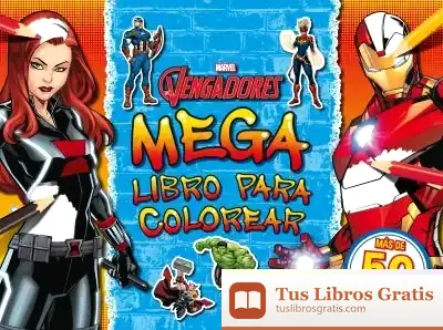 Descargar Los Vengadores. Megalibro Para Colorear 2