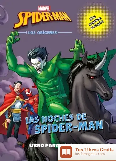 Descargar Spider-Man. Los Orígenes. Las Noches De Spider-Man. Libro Para Colorear