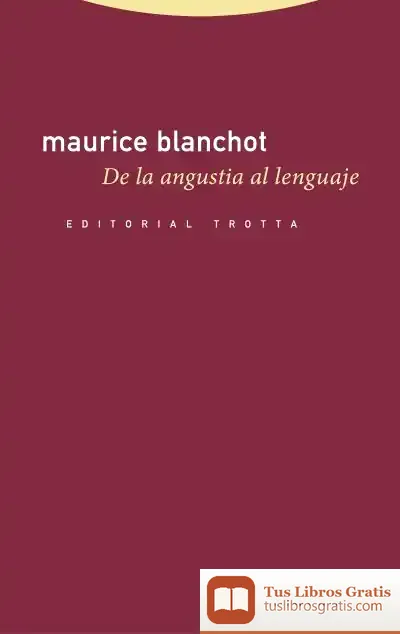 Descargar De La Angustia Al Lenguaje