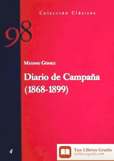 Descargar Diario De Campa¤A (1868-1899)