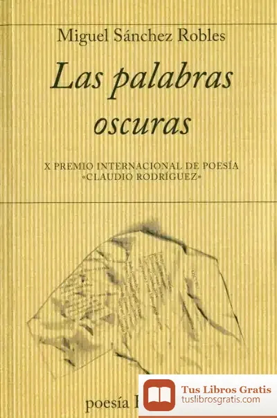 Descargar Las Palabras Oscuras