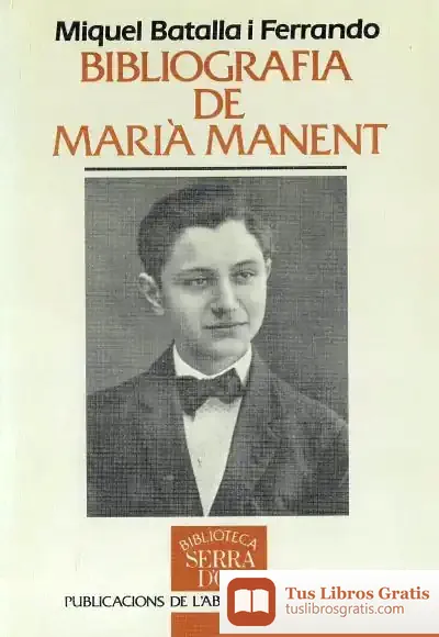Descargar Bibliografia De Marià Manent