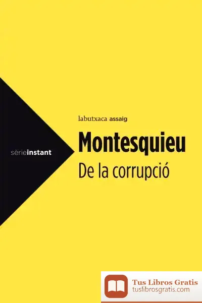 Descargar De La Corrupció de Montesquieu