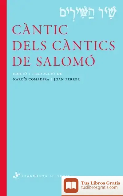 Descargar Càntic Dels Càntics De Salomó