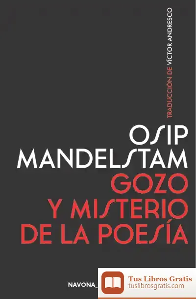 Descargar Gozo Y Misterio De La Poesía