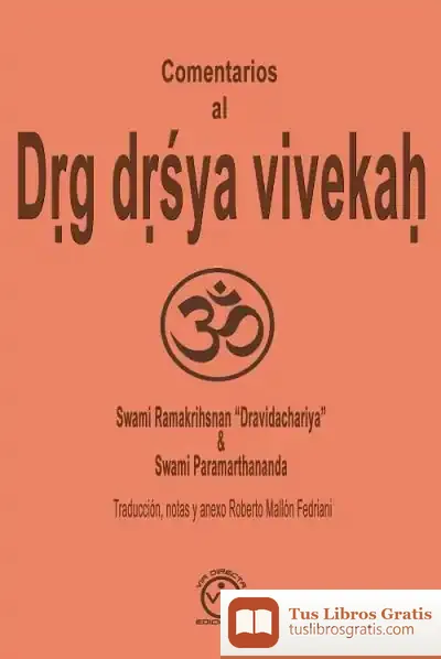 Descargar Comentarios Al Drg Drsya Vivekah de Paramarthananda