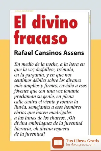 Descargar El Divino Fracaso