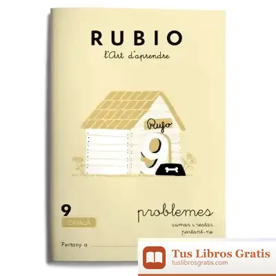 Descargar Rubio, L'Art D'Aprendre. Problemes 9