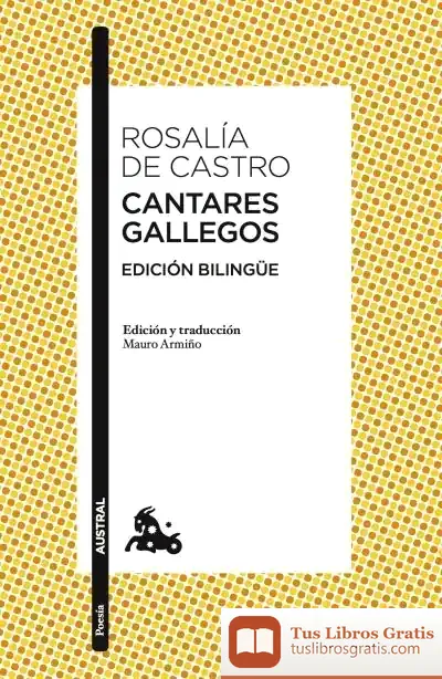 Descargar Cantares Gallegos: Edición Bilingüe de Rosalía de Castro