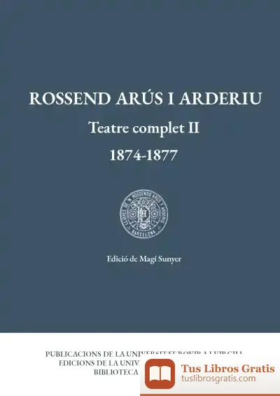 Descargar Teatre Complet Ii (1874-1877)