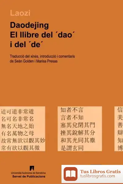 Descargar Daodejing. El Llibre Del `Dao´I Del `De´