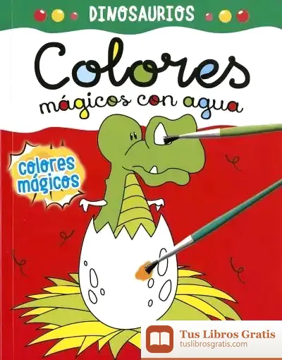 Descargar Colores Mágicos Con Agua. Dinosaurios
