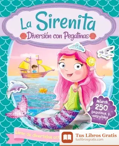 Descargar La Sirenita. Diversión Con Pegatinas