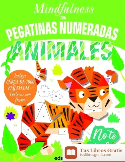 Descargar Mindfulness Con Pegatinas Numeradas: Animales