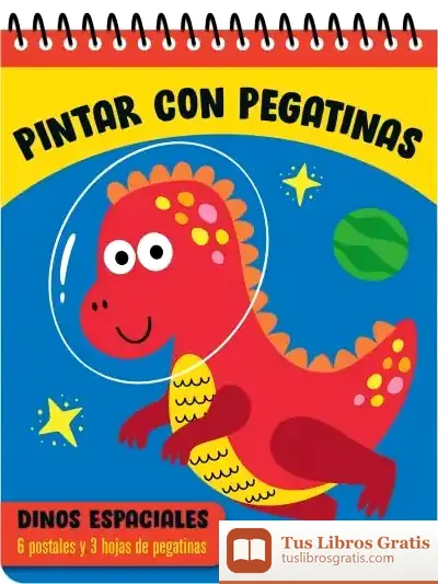 Descargar Pintar Con Pegatinas - Dinos Espaciales
