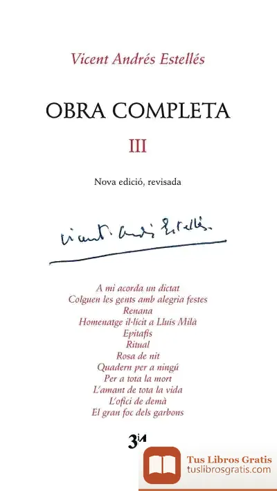 Descargar Obra Completa Iii