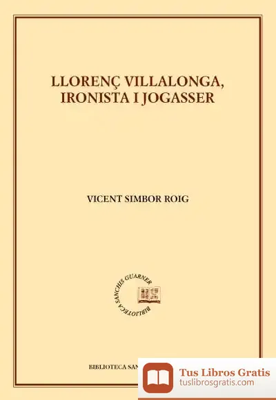 Descargar Llorenç Villalonga, Ironista I Jogasser