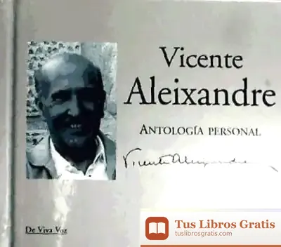 Descargar Aleixandre.Antologia Personal+Cd Dvv.28