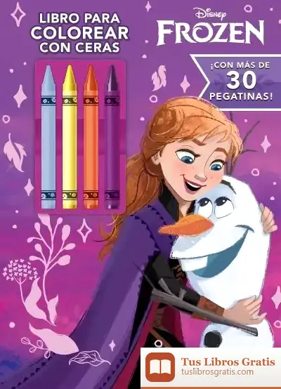 Descargar Frozen. Libro Para Colorear Con Ceras de Walt Disney