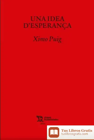 Descargar Una Idea D'Esperança de Ximo Puig