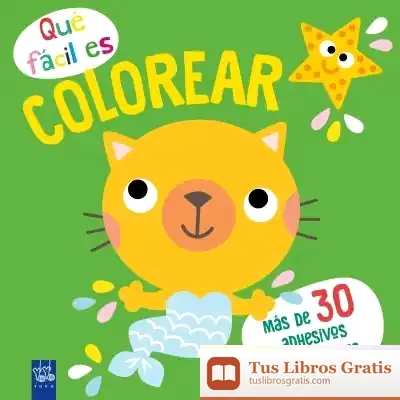 Descargar Que Facil Es Colorear. Gato de Yoyo